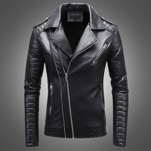 Warren Fleece-Lined Leather Jacket