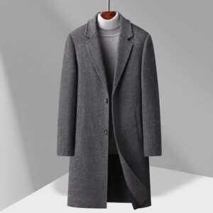 Wesley Premium Wool Blend Coat